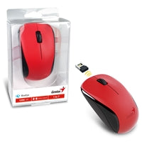 Genius NX-7000 Wireless Mouse Red 1200 DPI BlueEye Ambidextrous Genius NX-7000 Wireless Mouse Red 1200 DPI BlueEye Ambidextrous
